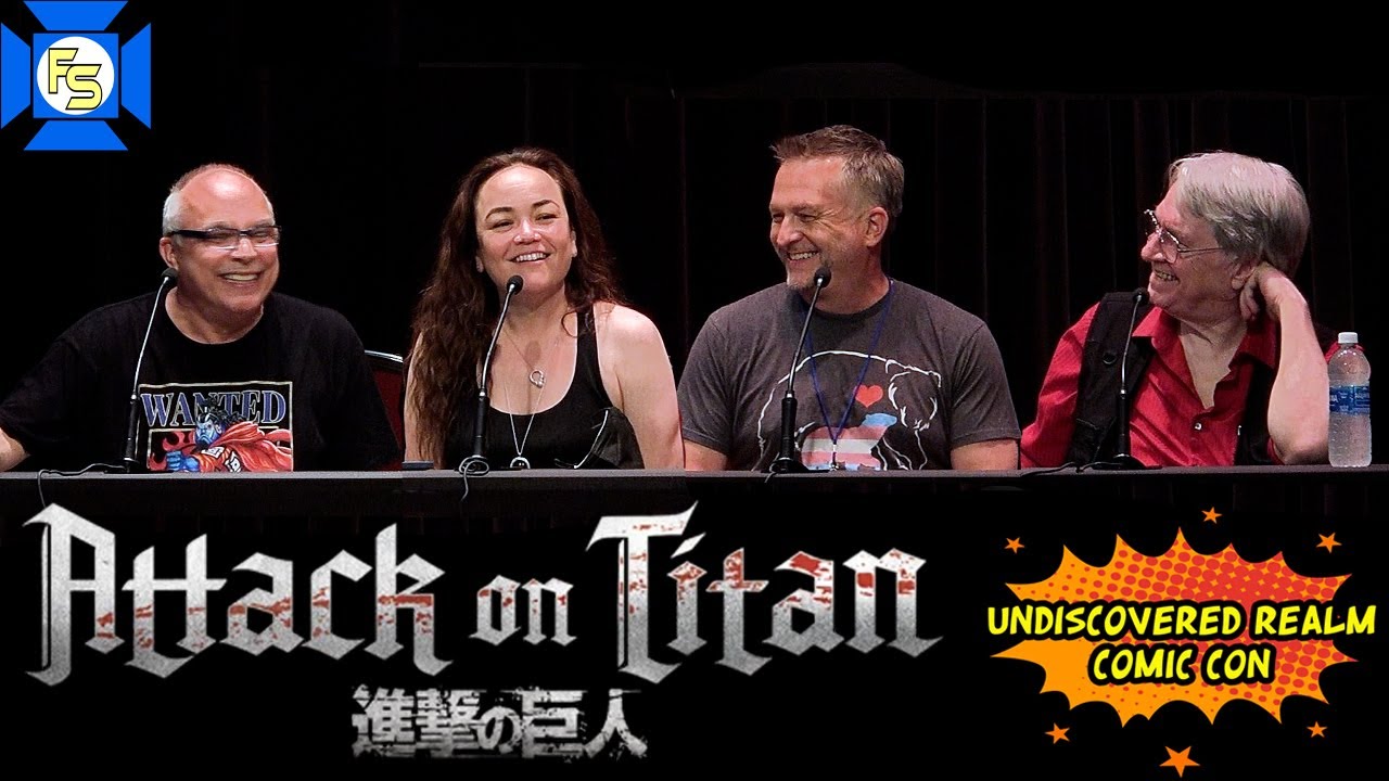 ATTACK ON TITAN VA Panel – Undiscovered Realm Comic Con 2024