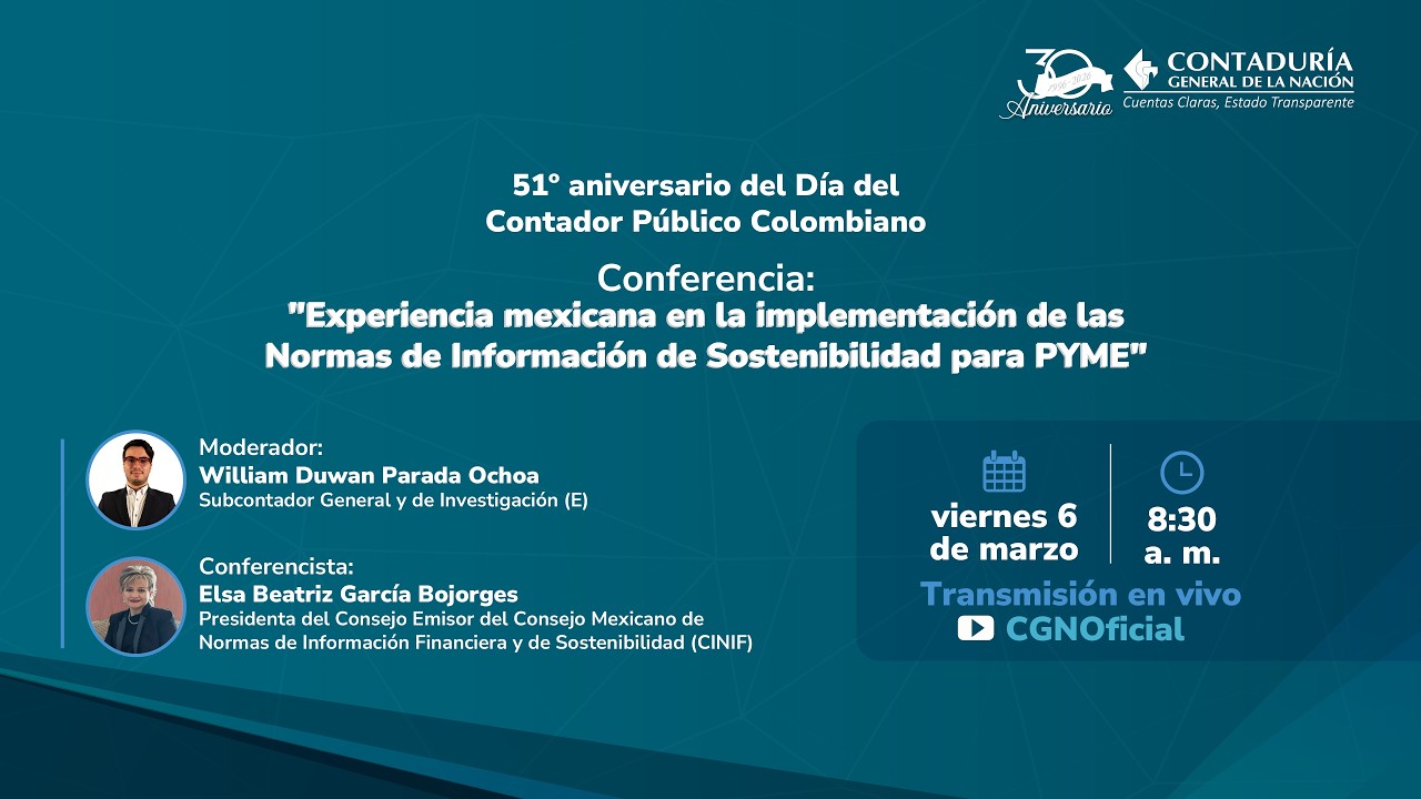 51º aniversario del Día del Contador Público en Colombia