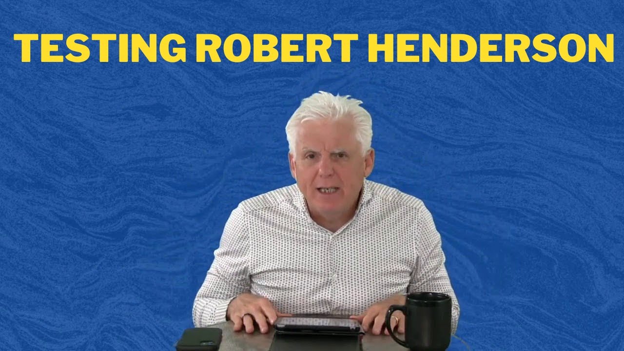 Testing Robert Henderson's 