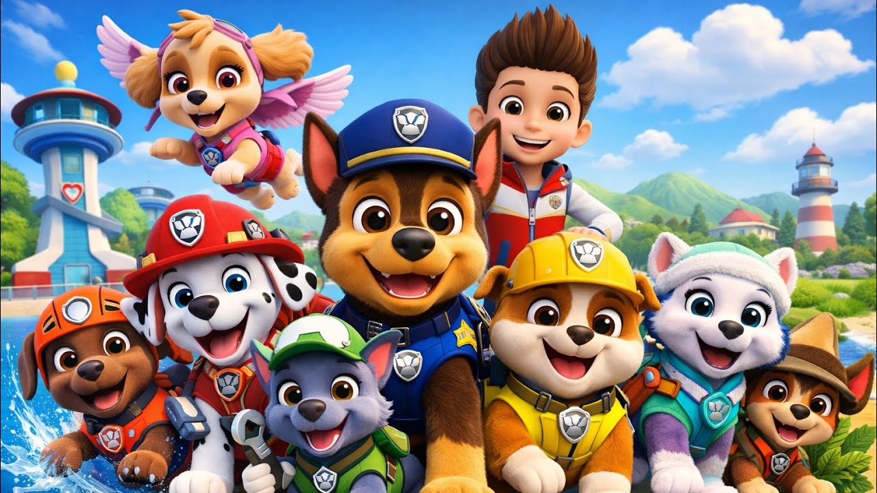 Paw Patrol Best Friends | Fun Teamwork Cartoon for Kids poem | Friendship & Adventure