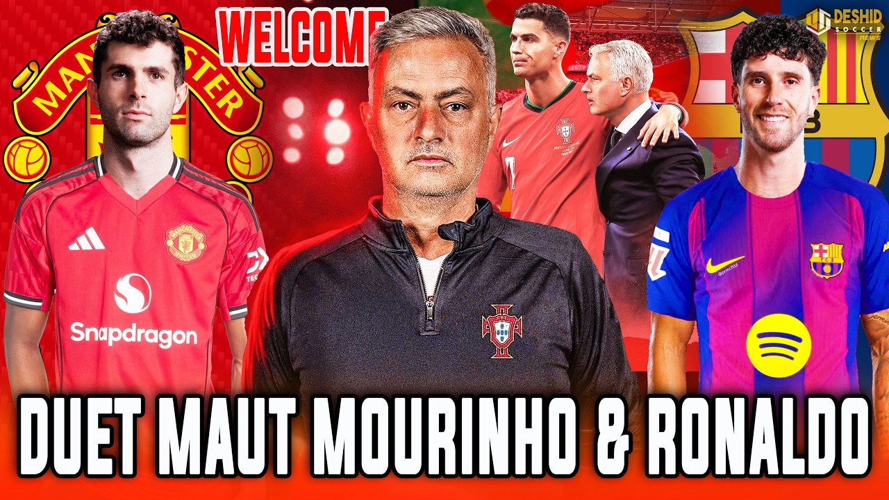 Man United Rekrut Pulisic 😱 Mourinho Latih Portugal 🔥 Marcos Sensi ke Barcelona - Transfer Pemain