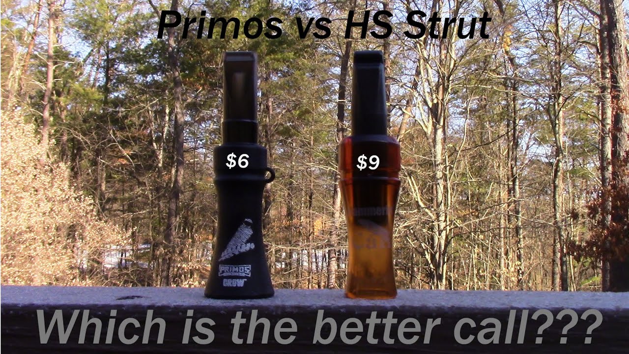 Primos vs HS Strut Crow Calls
