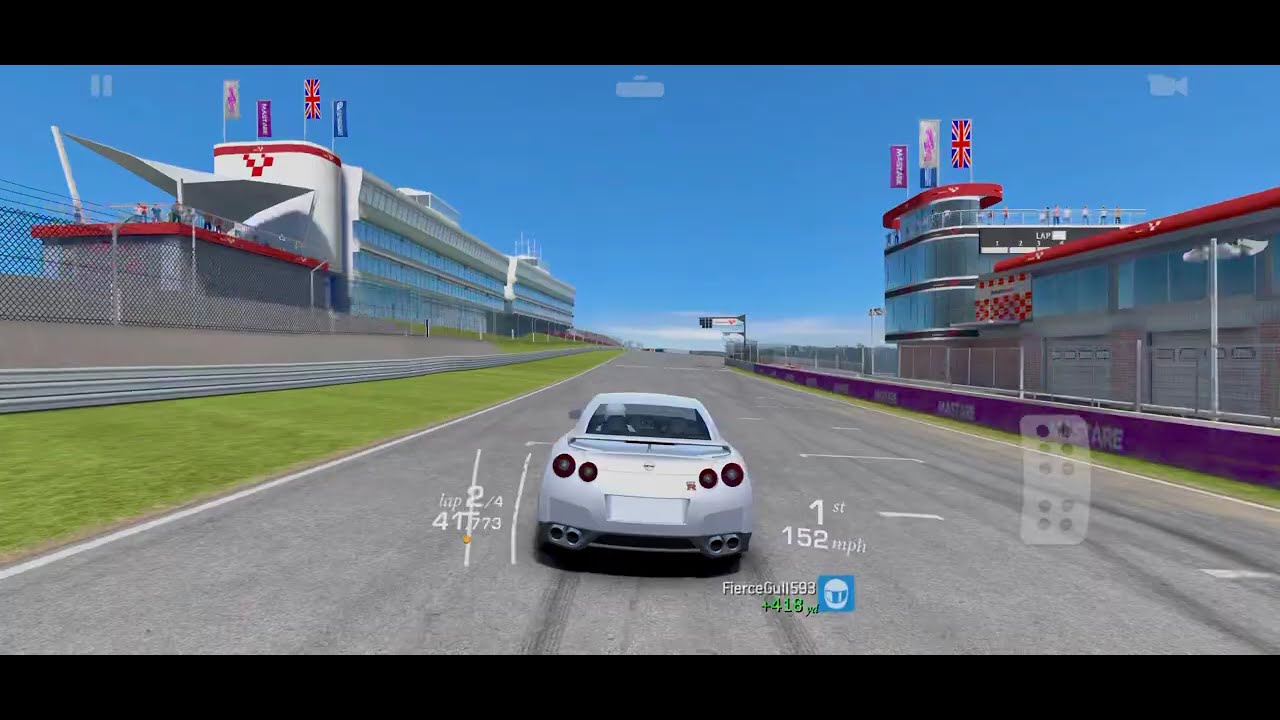 Nissan GTA Indy circuit -  brands Hatch race 