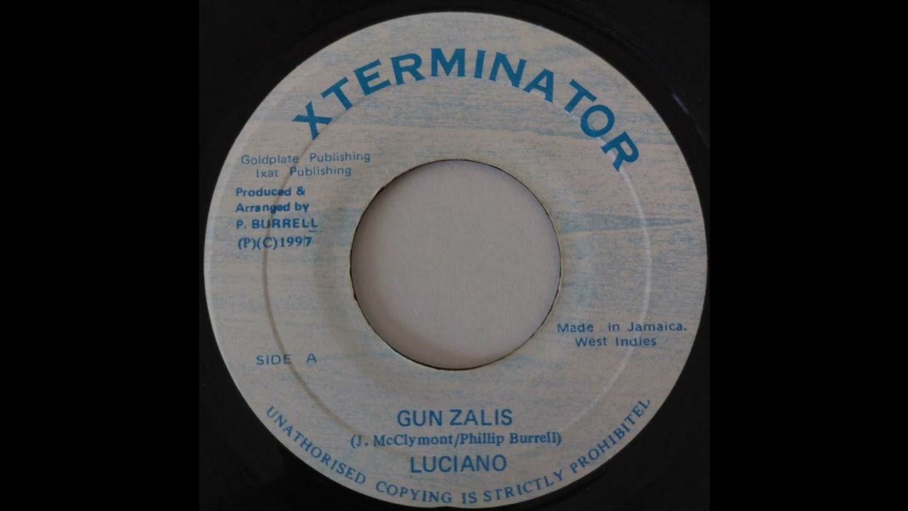 Luciano - Gunzalis - Xterminator 7inch 1997 General Riddim