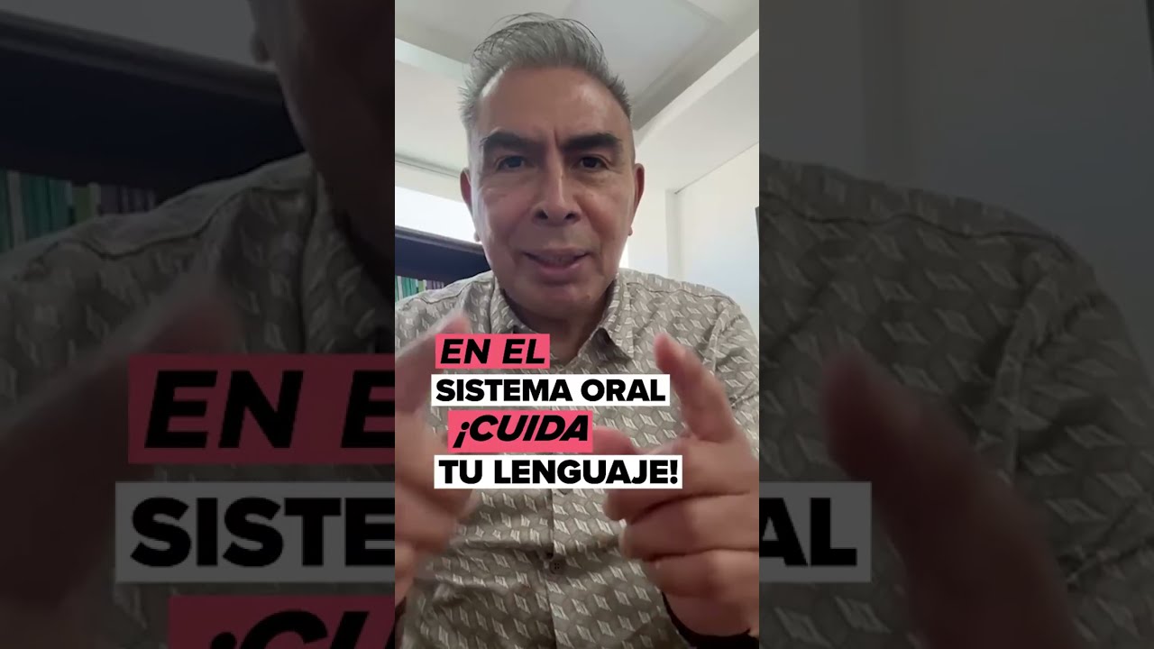 EN EL SISTEMA ORAL CUIDA TU LENGUAJE