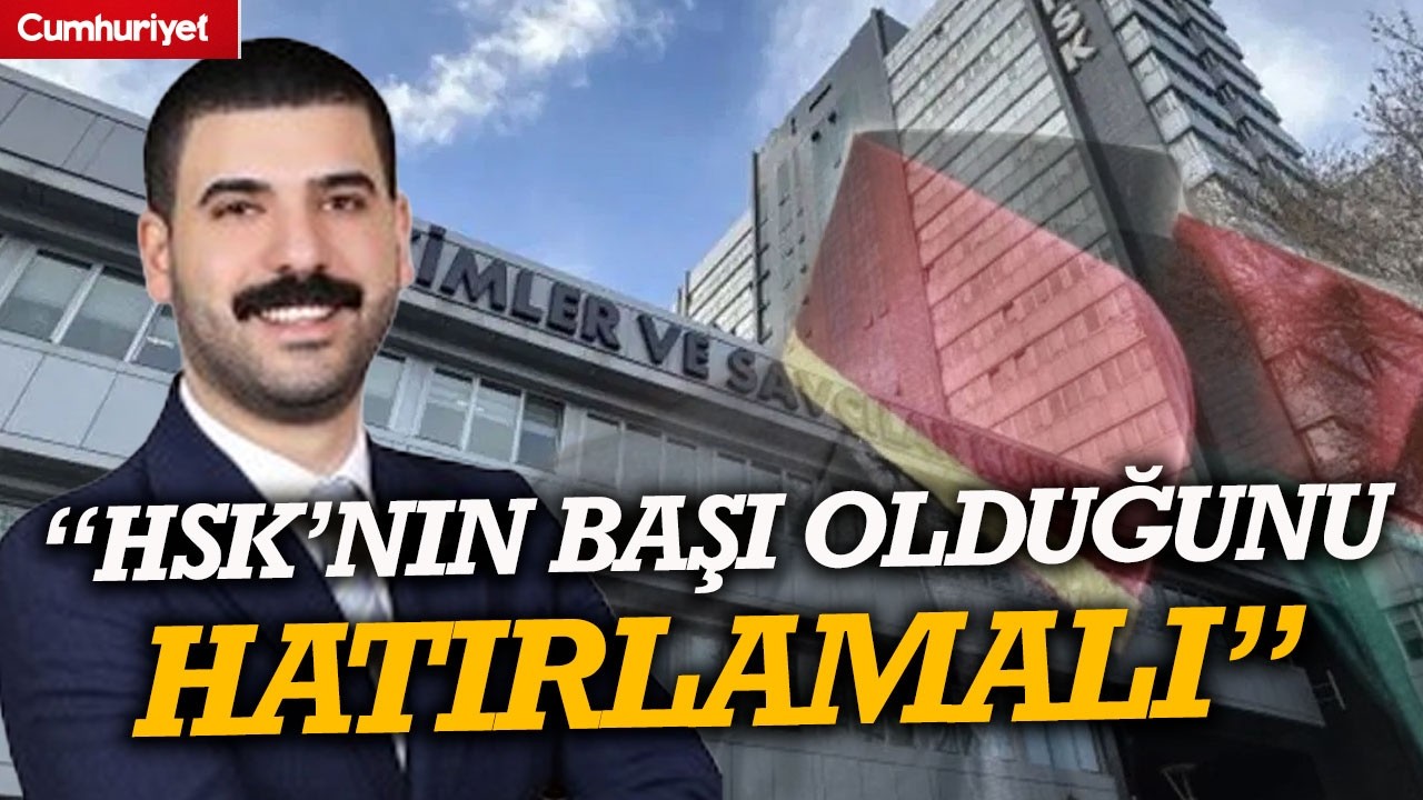 Ali Gökçek’ten Bakan Gürlek çıkışı: “HSK’nın başı olduğunu hatırlamalı”