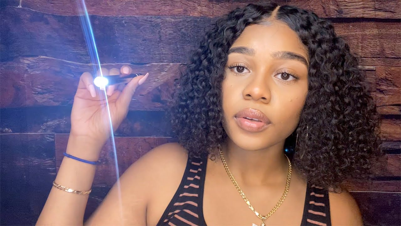 ASMR- Follow The Light (FOCUS ON ME, VISUAL TRIGGERS + TRACING) 😊🔦