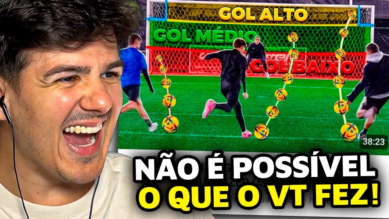 GOL BAIXO, GOL MÉDIO E GOL ALTO!! (TEM QUE FAZER OS 3 TIPOS DE GOL) - wardi REACT!