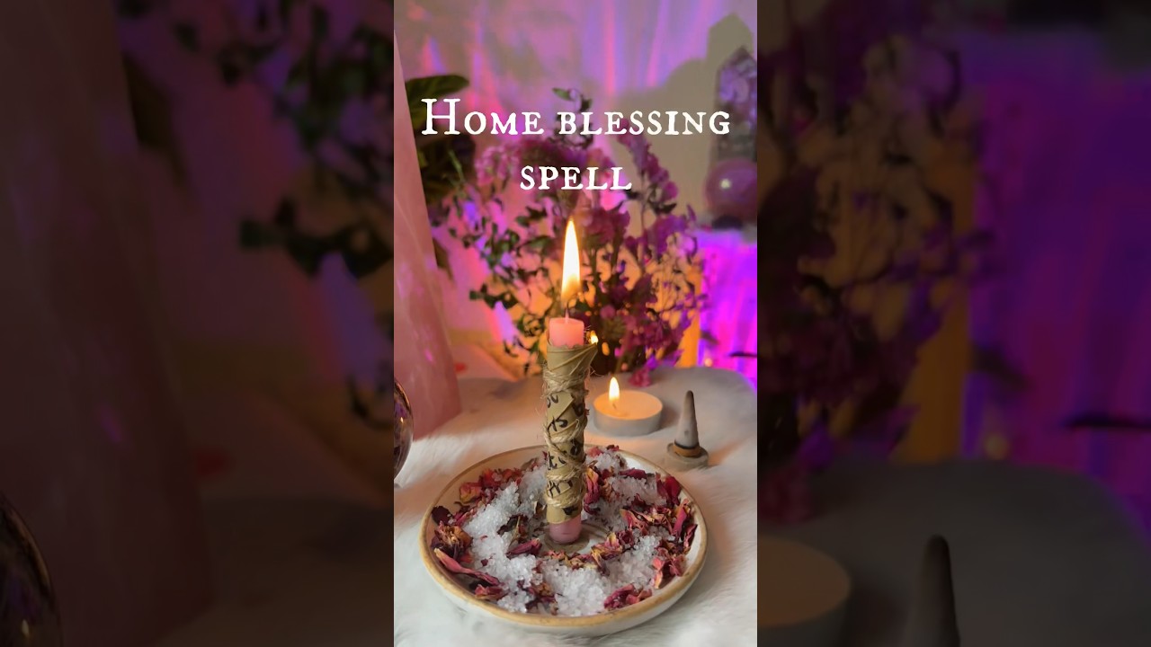 Home blessing spell #witchcraft