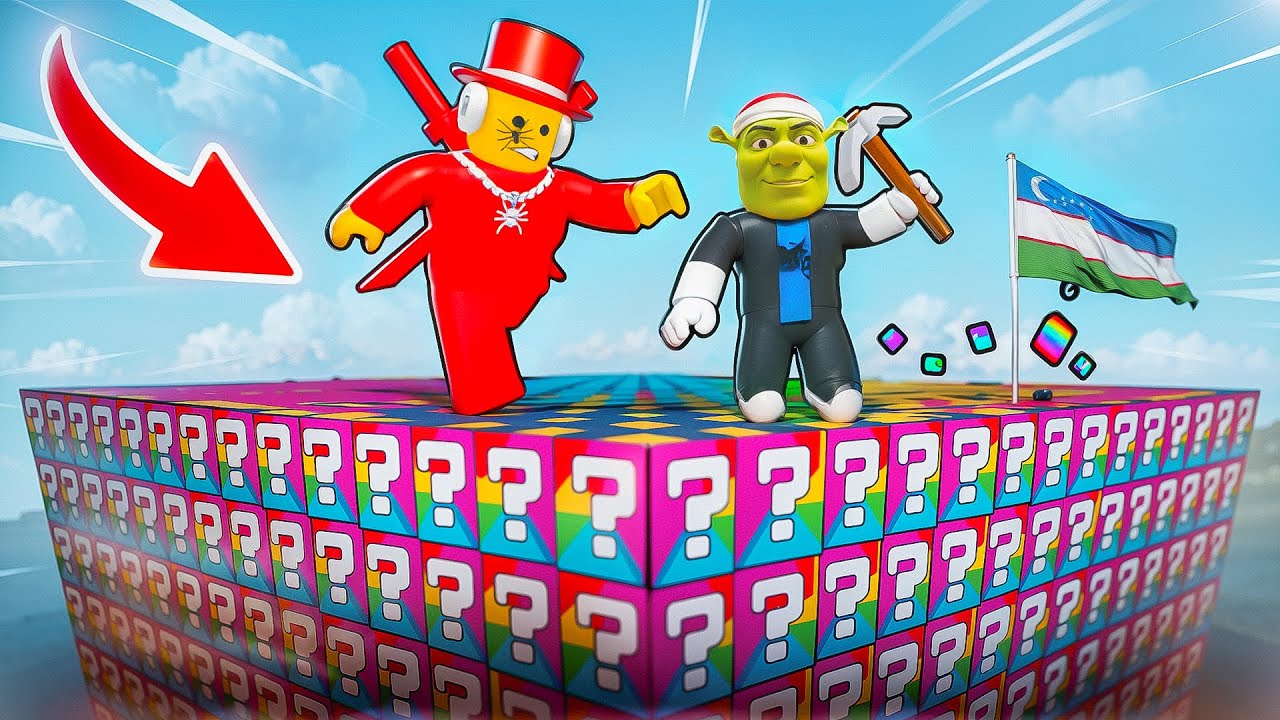 😱 TAQIQLANGAN SAMMY LUCKY BLOCK’LAR ni SINDIRAMIZ!🇺🇿UZBEK ROMA ROBLOX