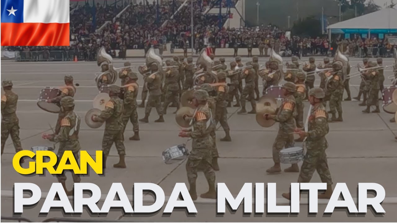 Gran Parada Militar 2023 | Mi primera vez en una Parada Militar en Santiago de Chile @OsmelErnesto