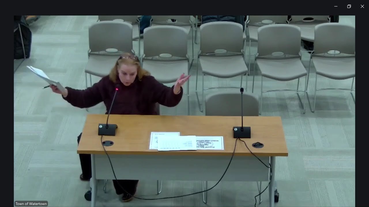 Feb 17, 2026, Watertown CT Special and Regular Town Council Meetings
