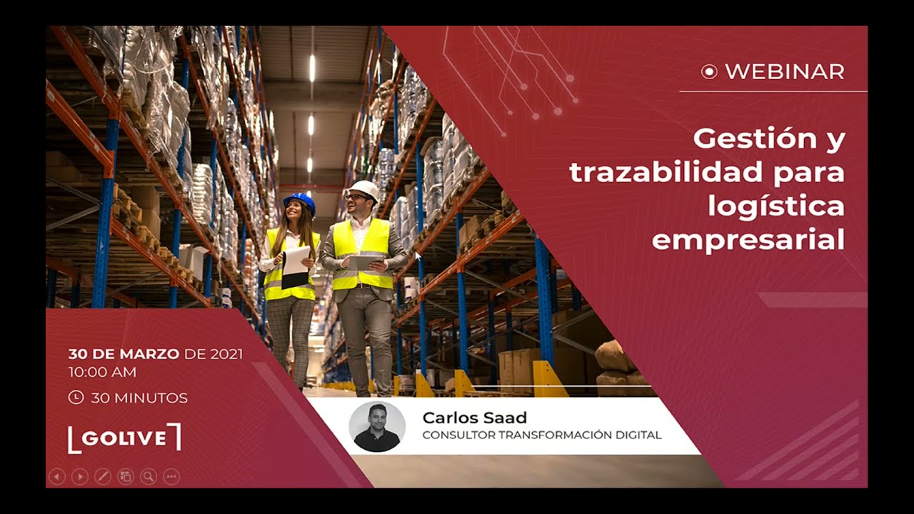 Webinar | JD Edwards - Gestión y trazabilidad para la logística empresarial