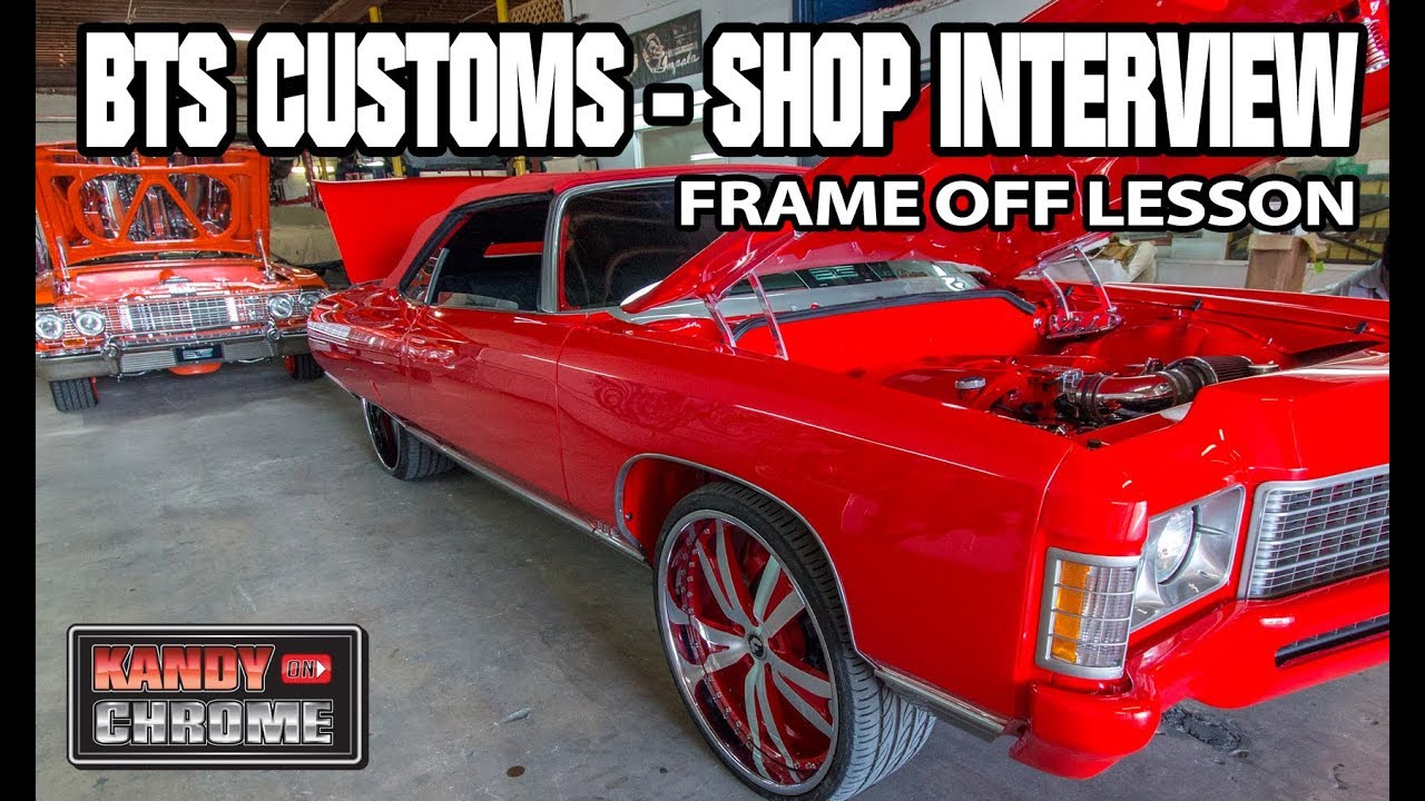 KandyonChrome: BTS CUSTOMS SHOP INTERVIEW FRAME OFF LESSON