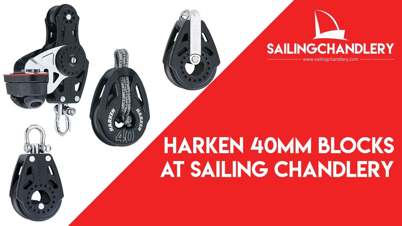 Harken 40mm Pulley Block Range at Sailing Chandlery
