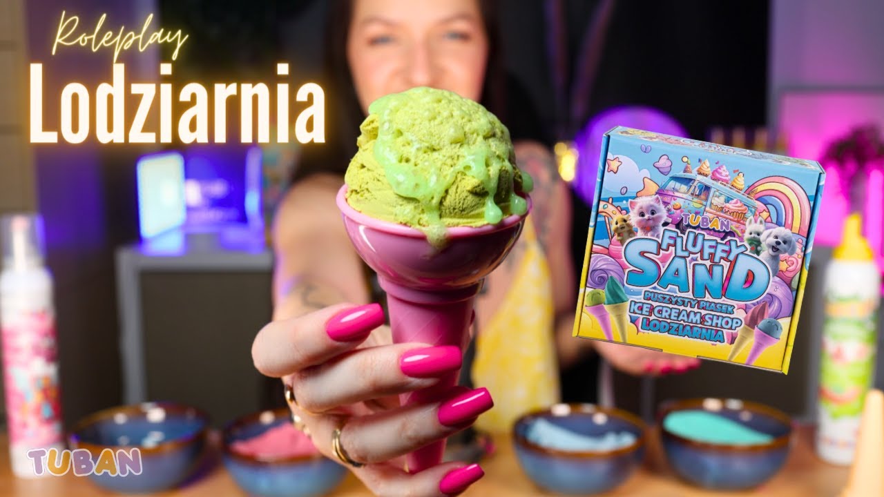 ROLEPLAY • Sprzedaję Ci Lody w Lodziarni TUBAN Fluffy Sand 🍧 ASMR Po Polsku 🇵🇱