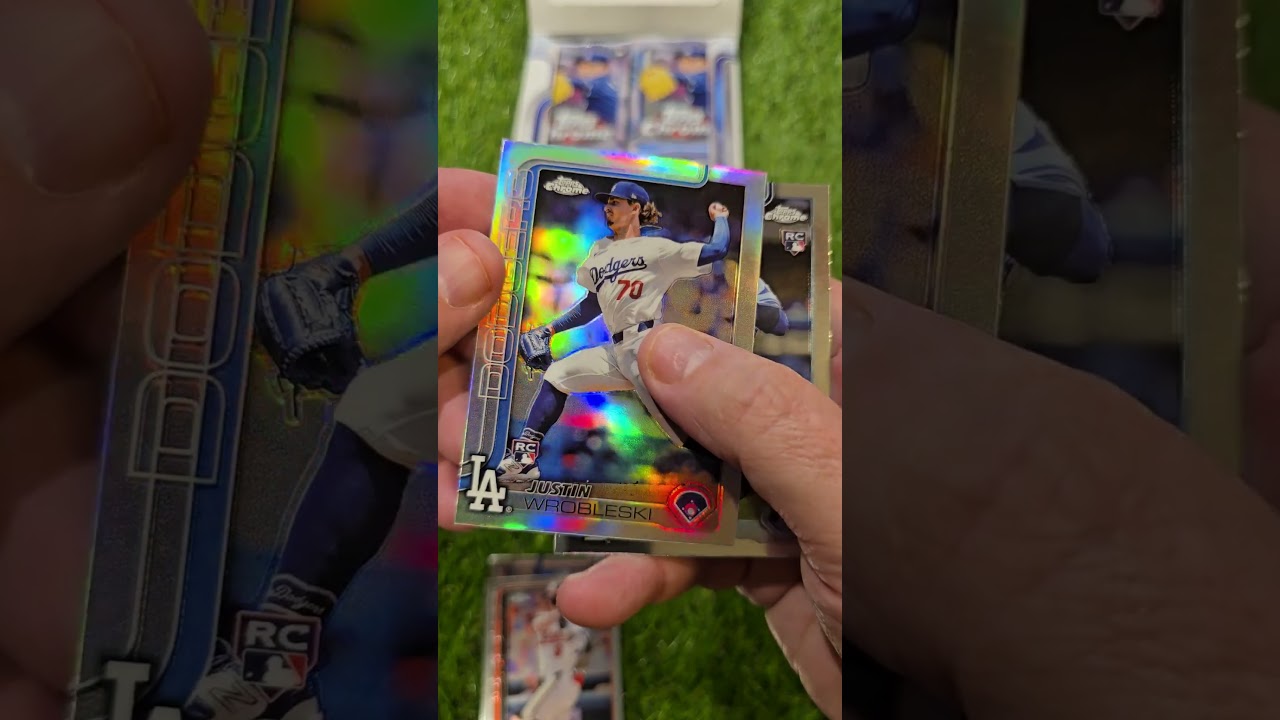 Topps Chrome 25 Box 1 Pack 8 