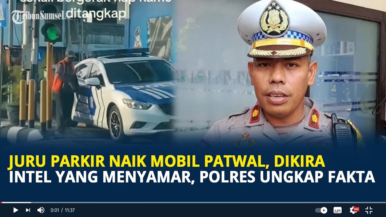 Viral Juru Parkir di Cilacap Naik Mobil Patwal, Dikira Intel yang Menyamar, Polres Ungkap Faktanya
