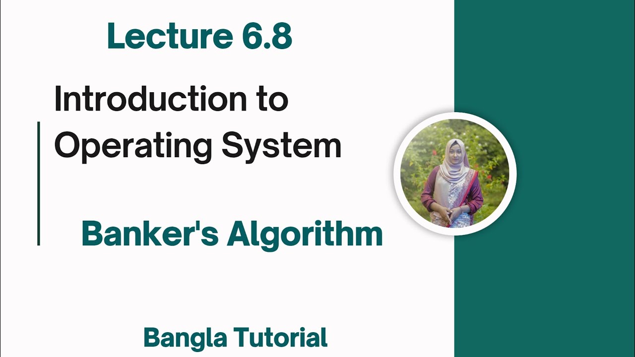 Lec: 6.8 Banker's Algorithm | Operating System | Bangla Tutorial #deadlock