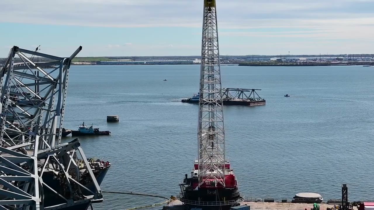 Baltimore Port reopening schedule set; crews remove ship's cargo