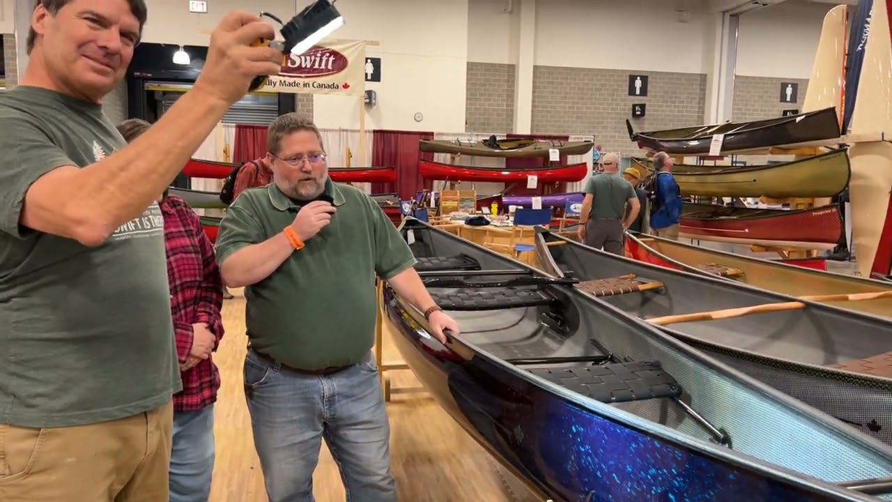 Customer Boat Reveal at Canoecopia