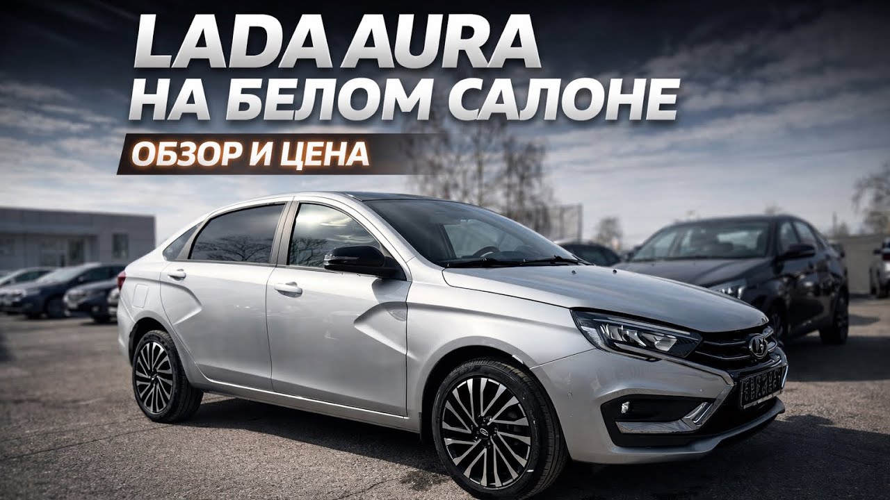 ЛАДА AURA НА БЕЛОМ САЛОНЕ, ОБЗОР И ЦЕНА