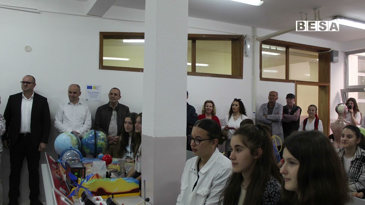 SHFMU ''IBRAHIM FEHMIU'' NË ARBANË PAJISET ME KABINETET PËR KIMI DHE FIZIKË