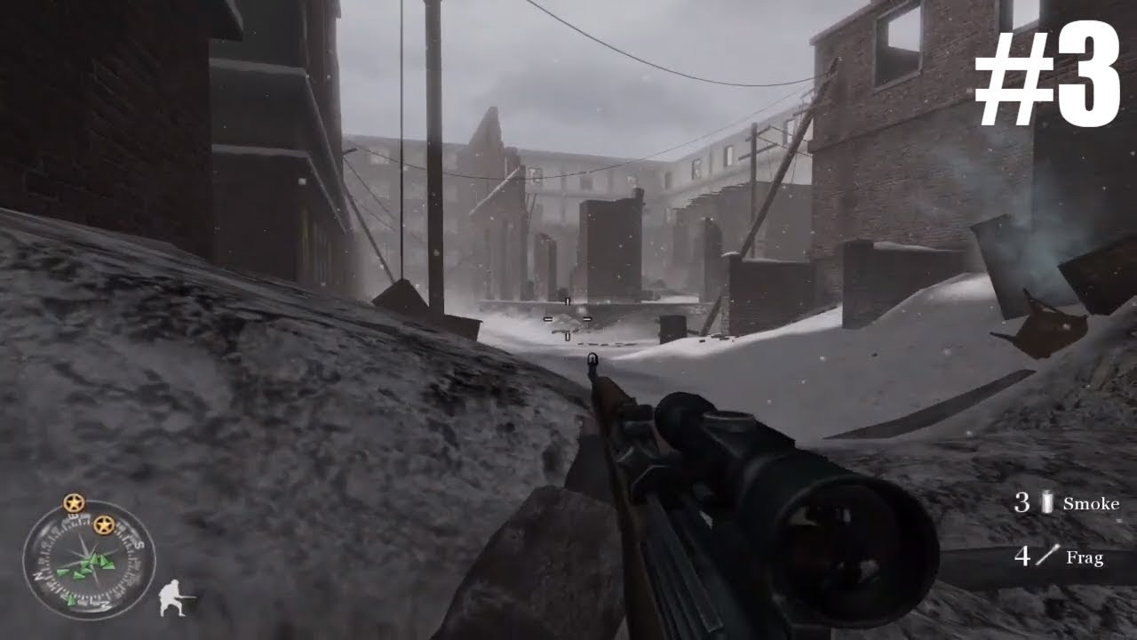 ''REPAIRING THE WIRE'' - Call of Duty 2 - Mission #3