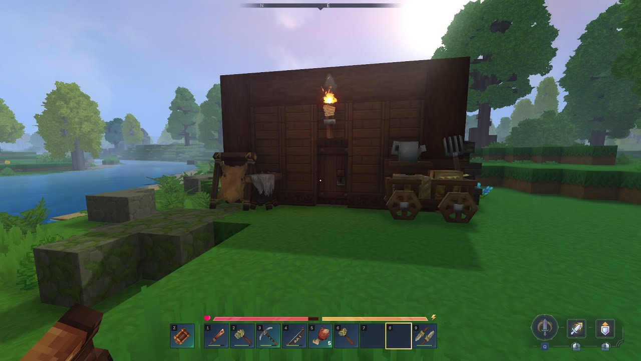 Jogando Hytale (Sem mic e Webcam)