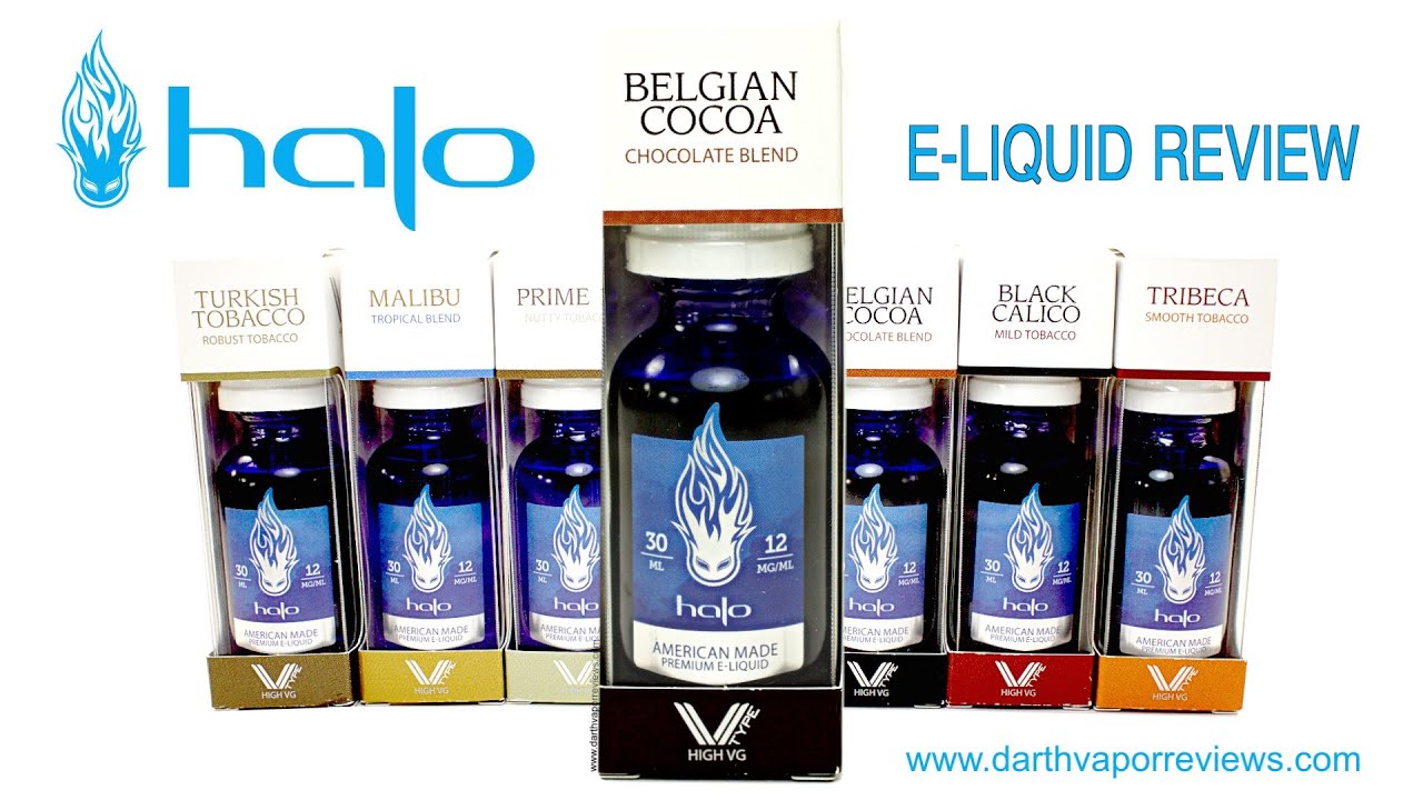 Halo Cigs: V-Type &ldquo;Belgian Cocoa&rdquo; E-Liquid Review