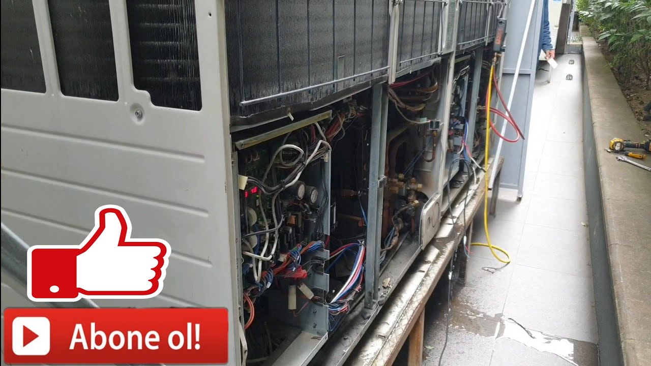 Mitsubishi heavy vrf kompresor arızası