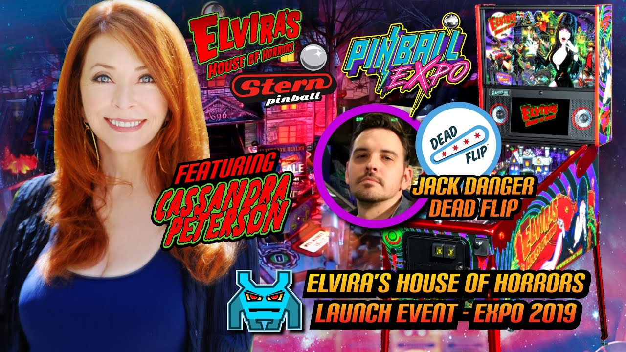 Cassandra Peterson - Elvira's House of Horrors Stern Pinball Launch Event - Pinball Expo Official