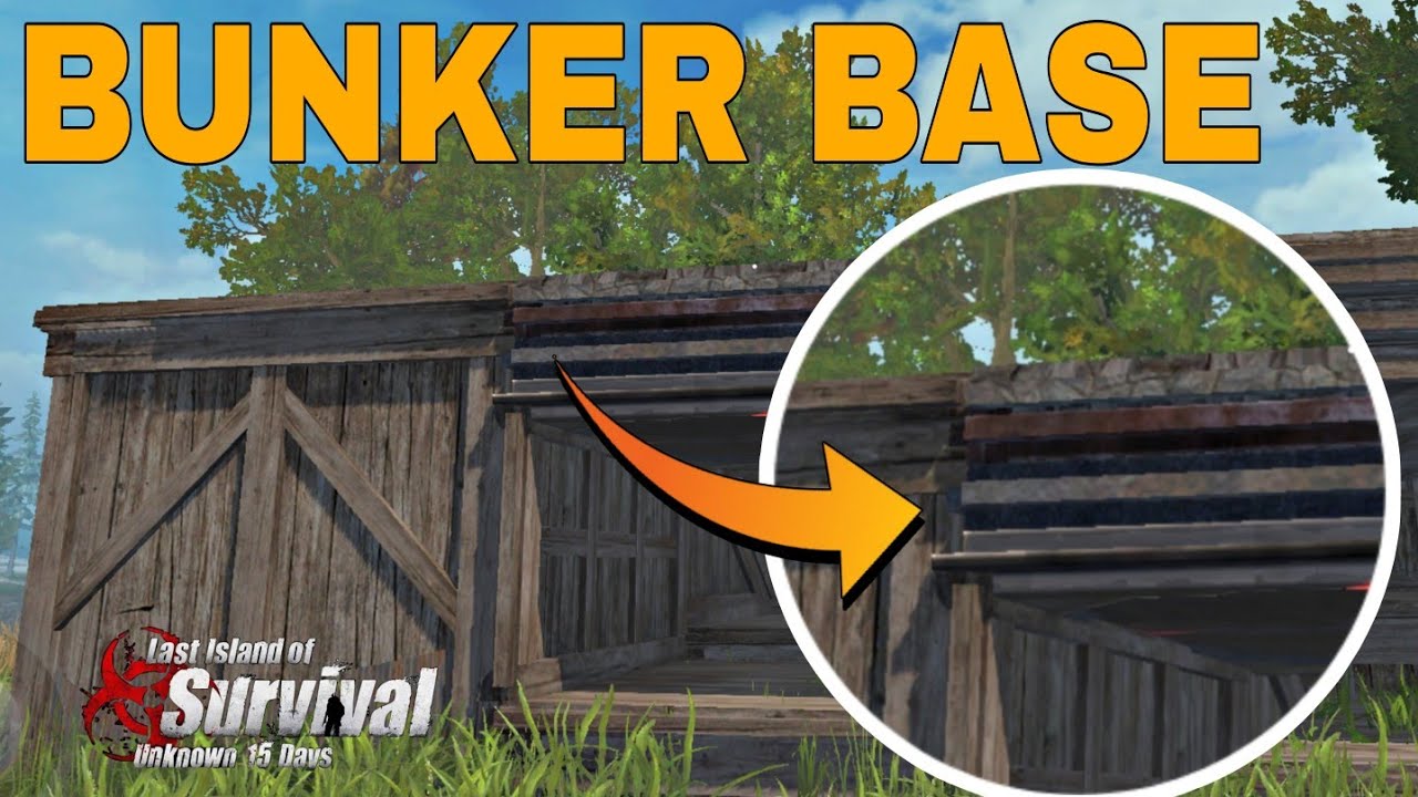 I built a bunker base but not stacking Last Island of Survival
