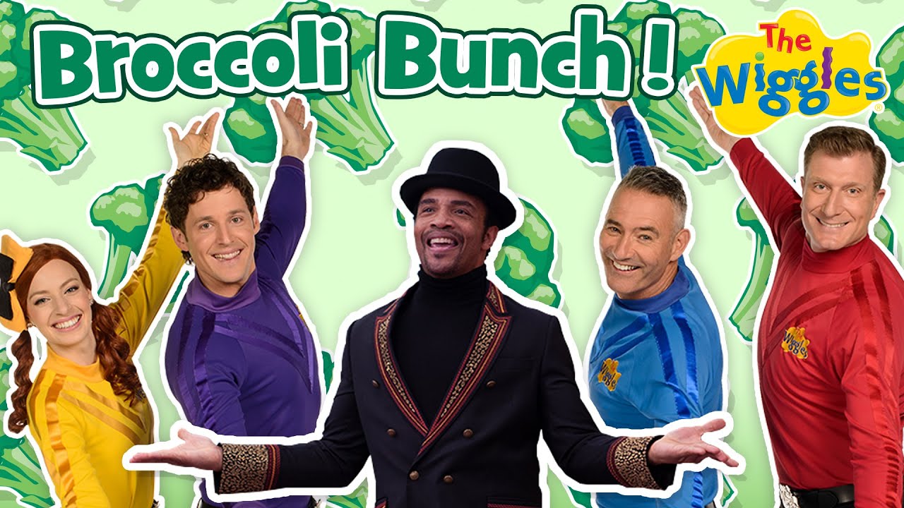 Broccoli Bunch 🥦 The Wiggles - Le James Cafe | Kids Songs