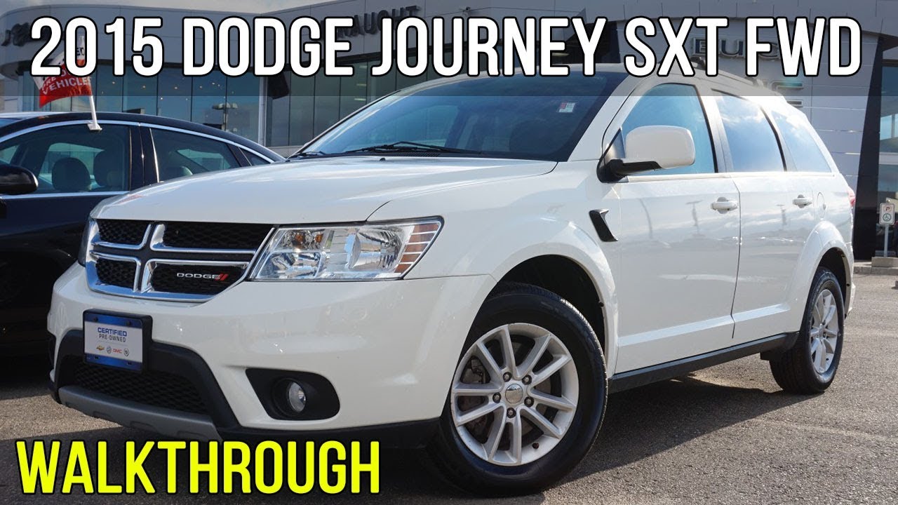 2015 Dodge Journey SXT FWD | Rear DVD (Walkthrough)