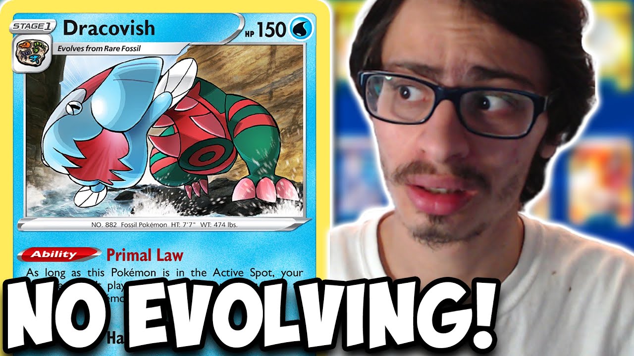 Dracovish STOPS Your Opponent From EVOLVING! Huge & Funny Troll Deck! PTCGO