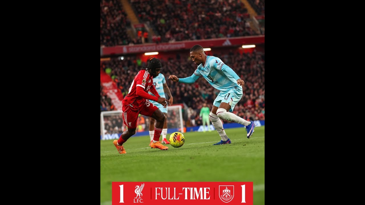 Liverpool burnout against Burnley