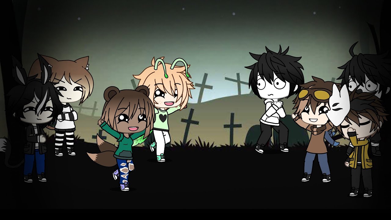 Мы с друзьями в крипипасте [Gacha Life] 1 серия