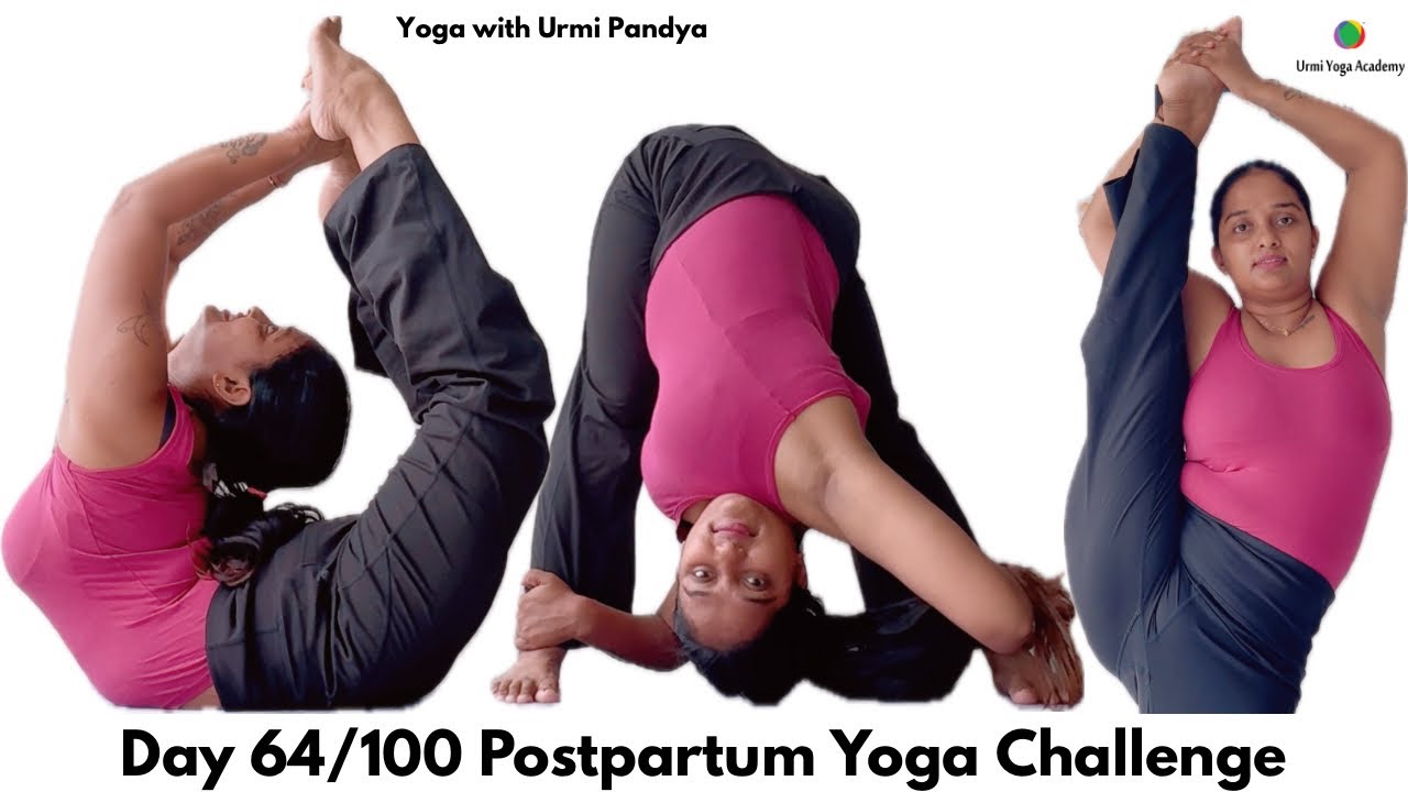 Day 64 Highlights | Yoga Self Practice | Yoga Challenge with Urmi Pandya #100dayswithurmipandya