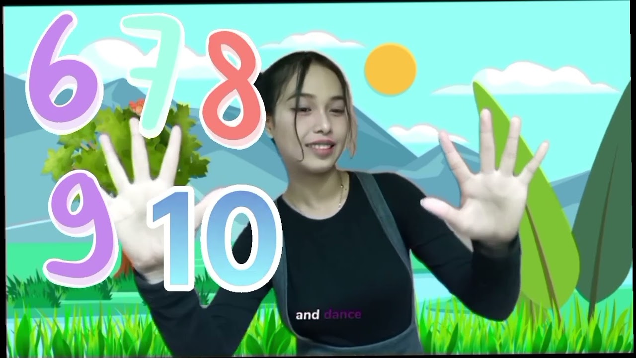 @tora_the_teacher #Nurseryrhymes #toodlers #Kids song/actionsong. How many fingers on hand and toes✋