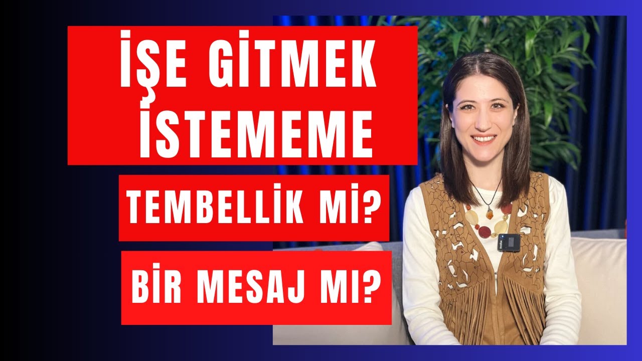 İşe gitmek istememek gerçekten tembellik mi, yoksa beynimizin bize gönderdiği bir mesaj mı?