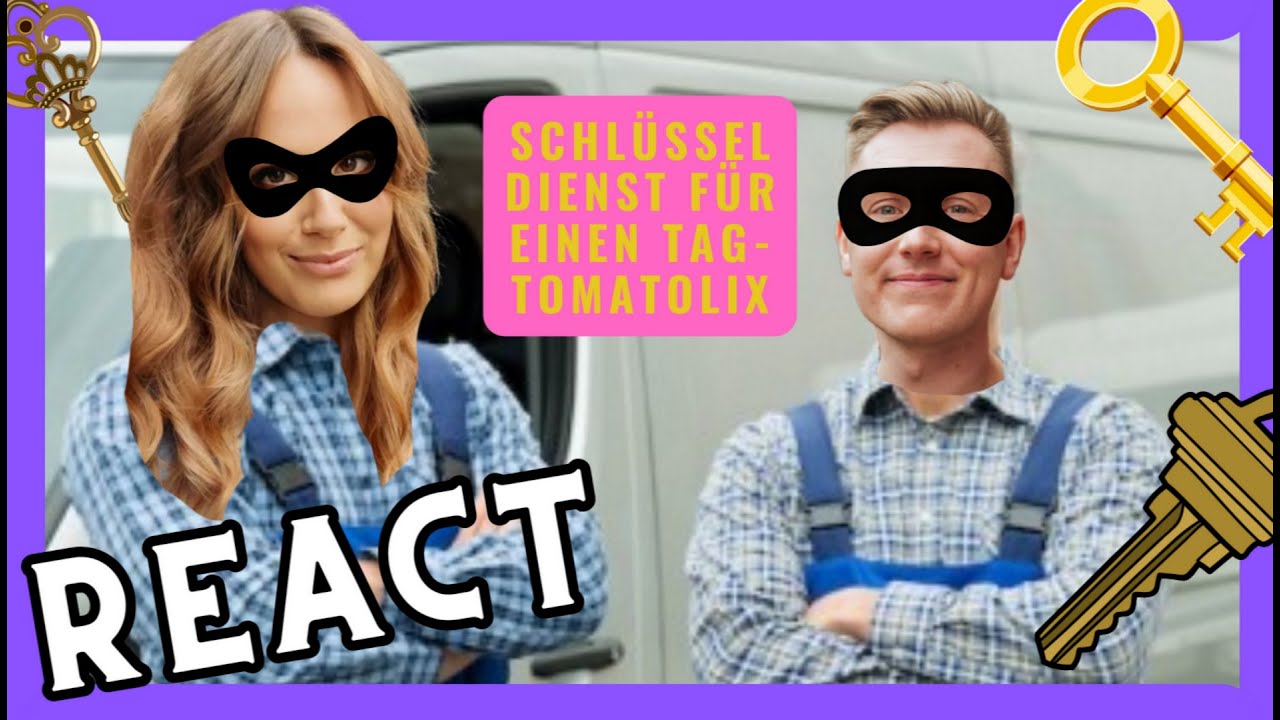 Einbrecher als Beruf: 1 Tag Schlüsseldienst 🔑 | React