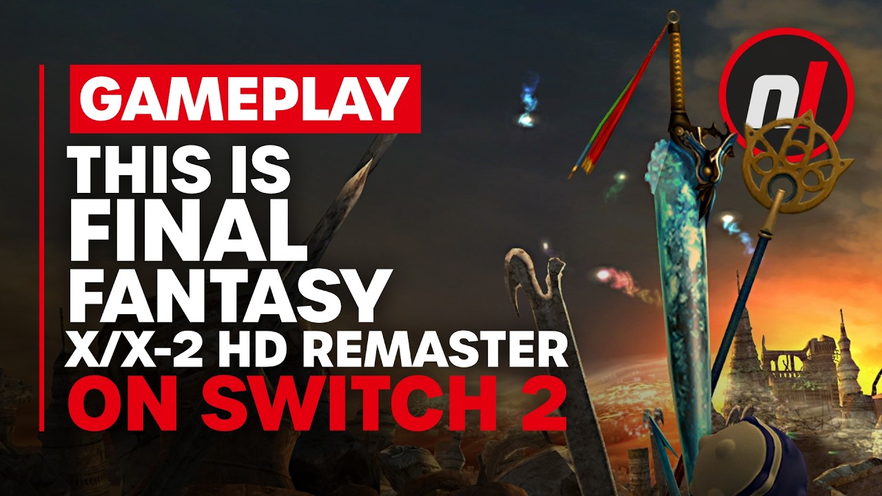 This is Final Fantasy X/X-2 HD Remaster on Switch 2 - Gameplay