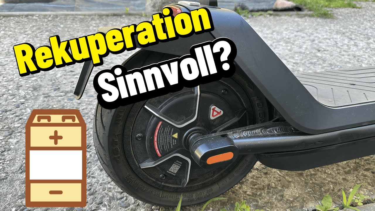 Mehr Reichweite durch Rekuperartion? NIU KQi 300P | Rekuperationstest