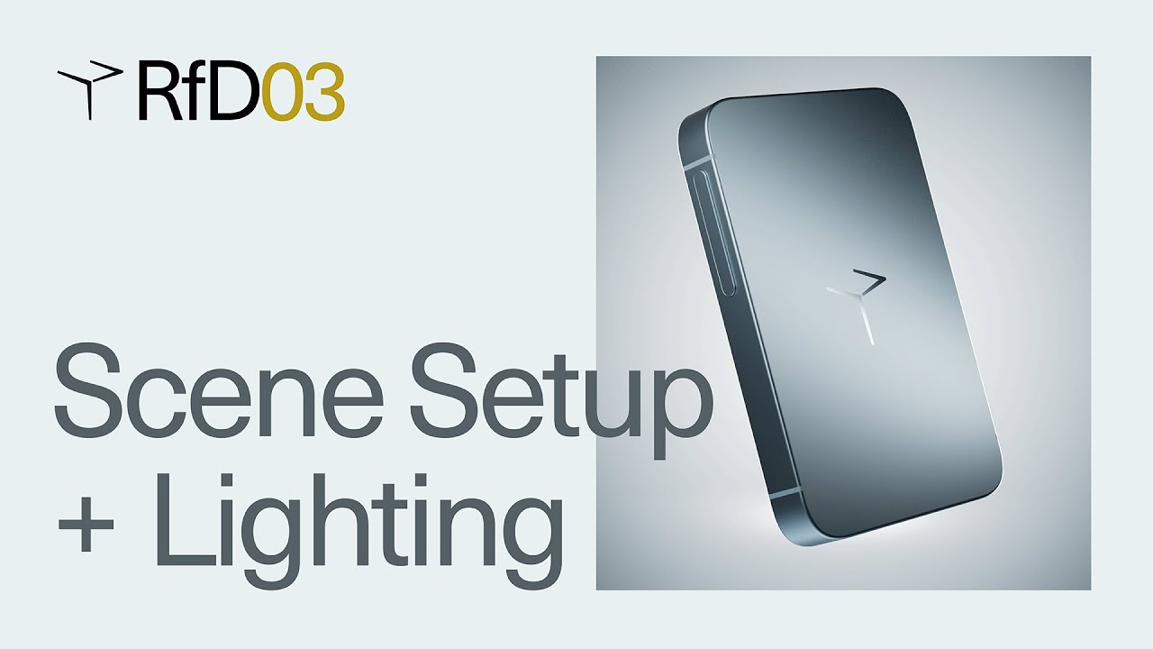 Setting Up Scenes and Lighting in Cinema 4D + Redshift (RfD03)