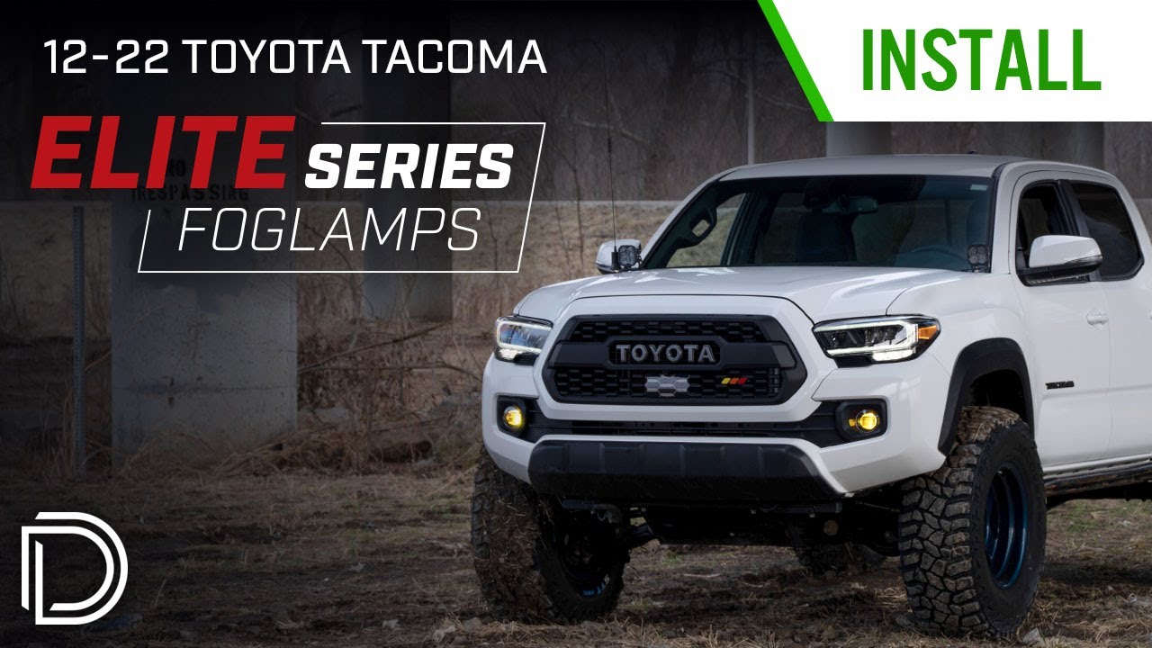 NEW! Elite Series Fog Lamps for 2012-2023 Toyota Tacoma | Diode Dynamics