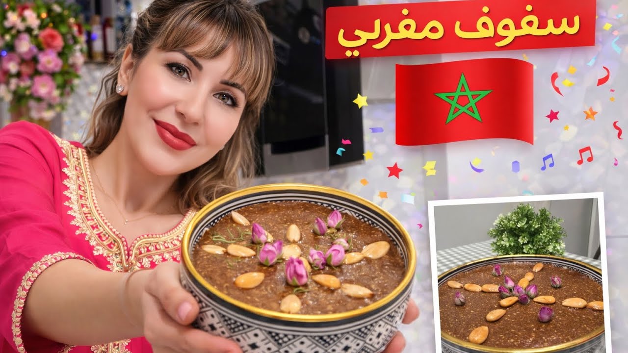 تحضيرات رمضان 🌙 بنتي حضرت اروع سفوف مغربي فالعالم 🇲🇦