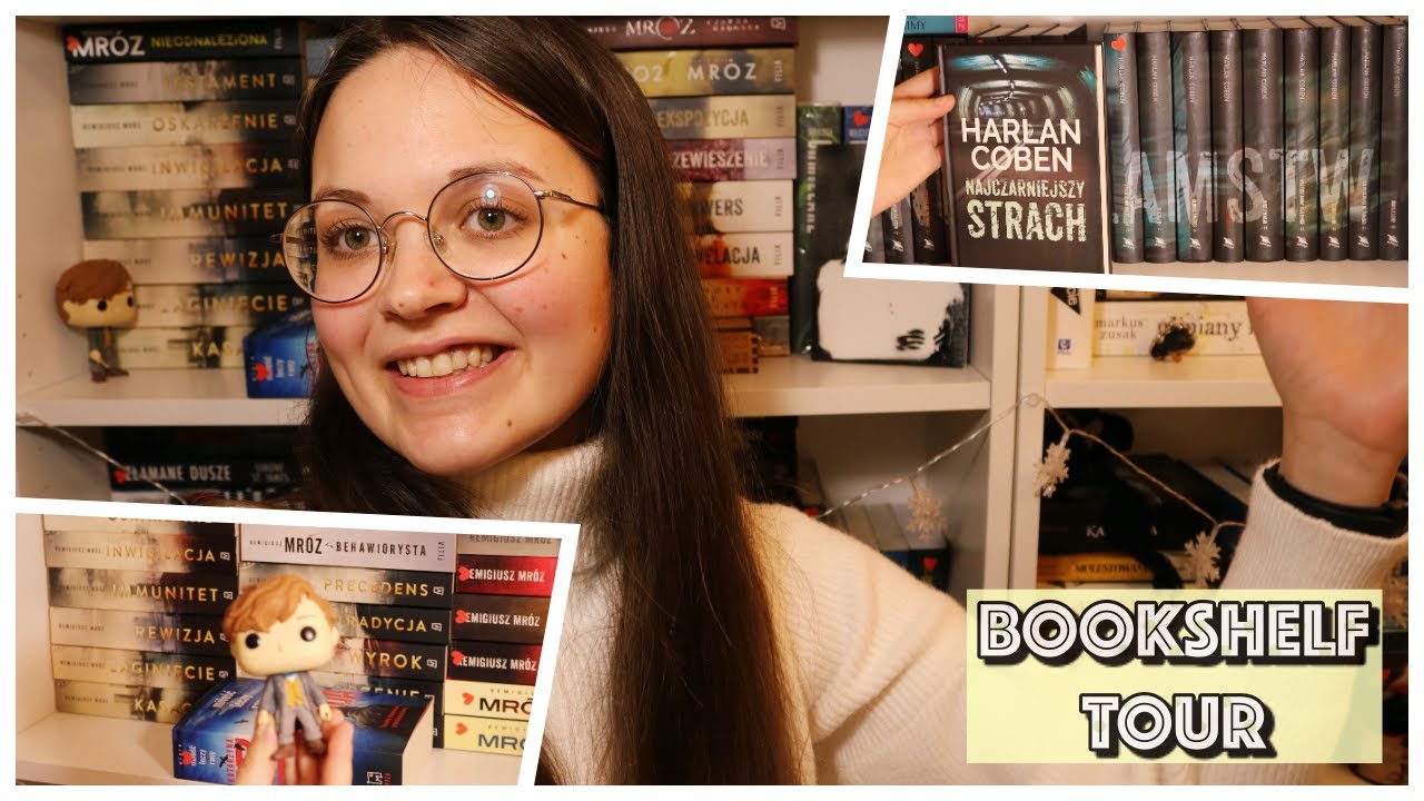 BOOKSHELF TOUR CZĘŚĆ 1📚