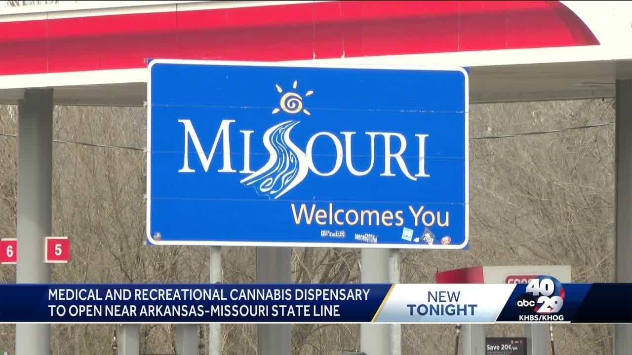 Recreational marijuana dispensary opens just north of the Arkansas border