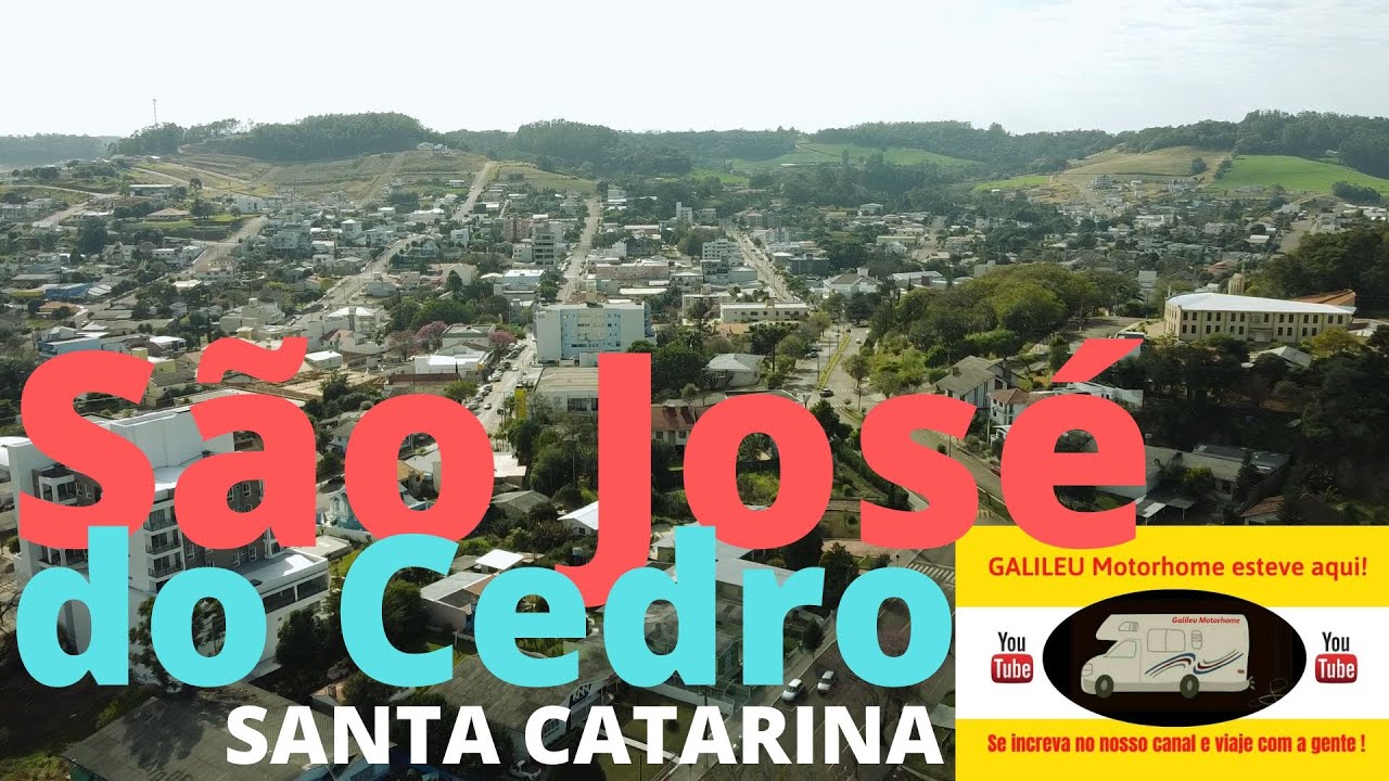 SÃO JOSÉ DO CEDRO SC | MELHOR CIDADE DE SANTA CATARINA ? | SC COM O GALILEU MOTORHOME Parte 34.